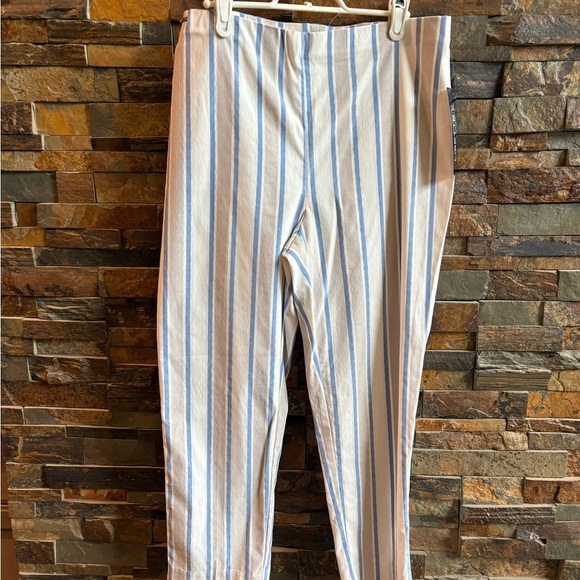 Women’s Striped Pants Crops Lisette L Montreal #lisettelove - Picture 5 of 6